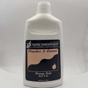 Peaches & Cream 4x Super Concentrate Luxury Soap 1L‎ 33.8 fl oz